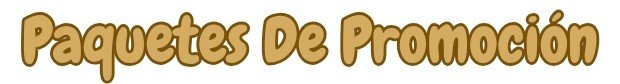 Paquetes de promoción